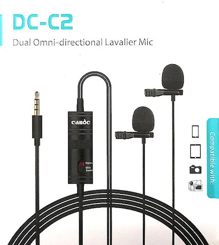 Candc DC-C2 Dual Omni Directional Microphone Candc DC-C2 Dual Omni Directional Microphone